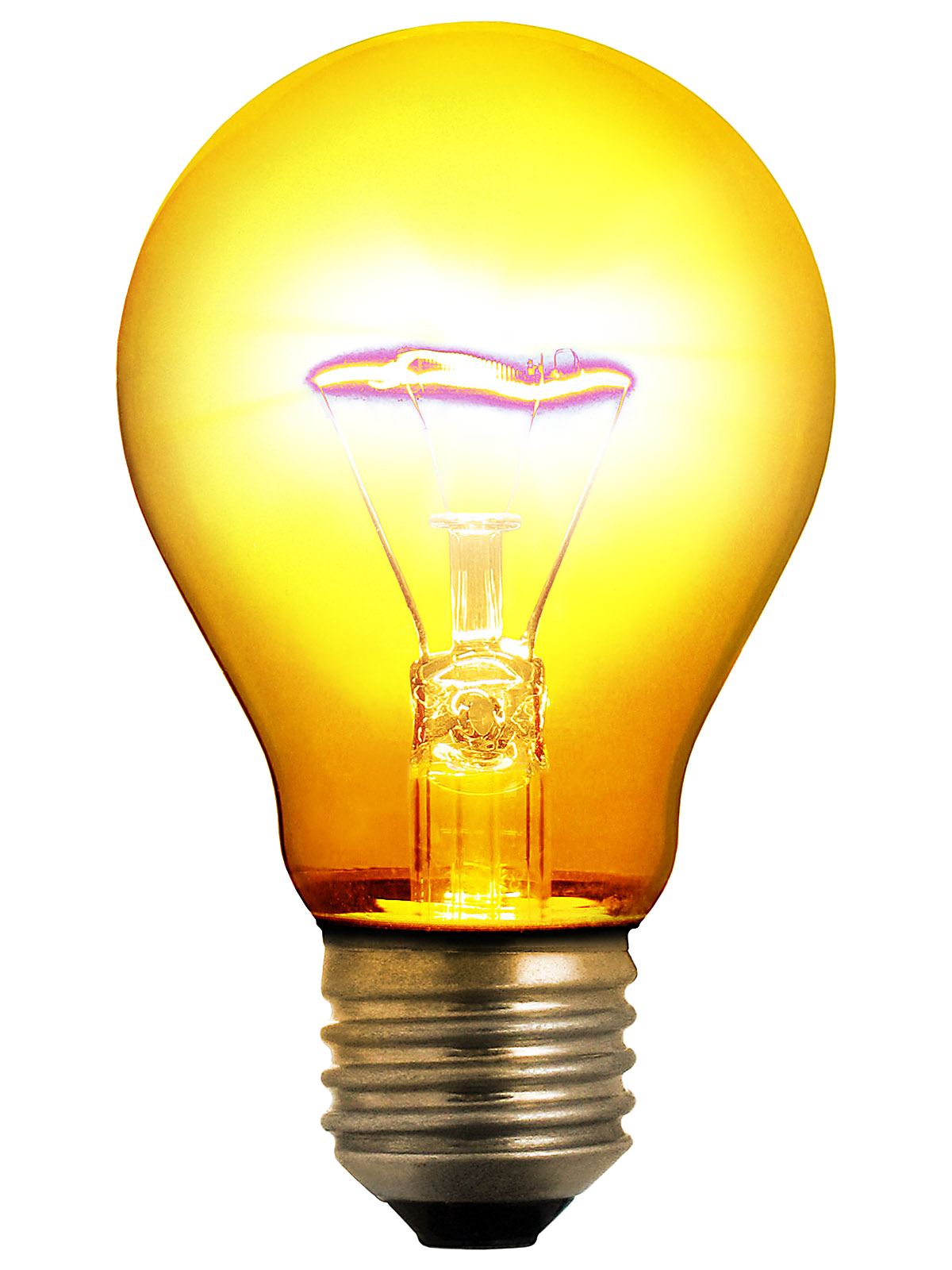 Glowing Bulb Transparent PNG | PNG Mart