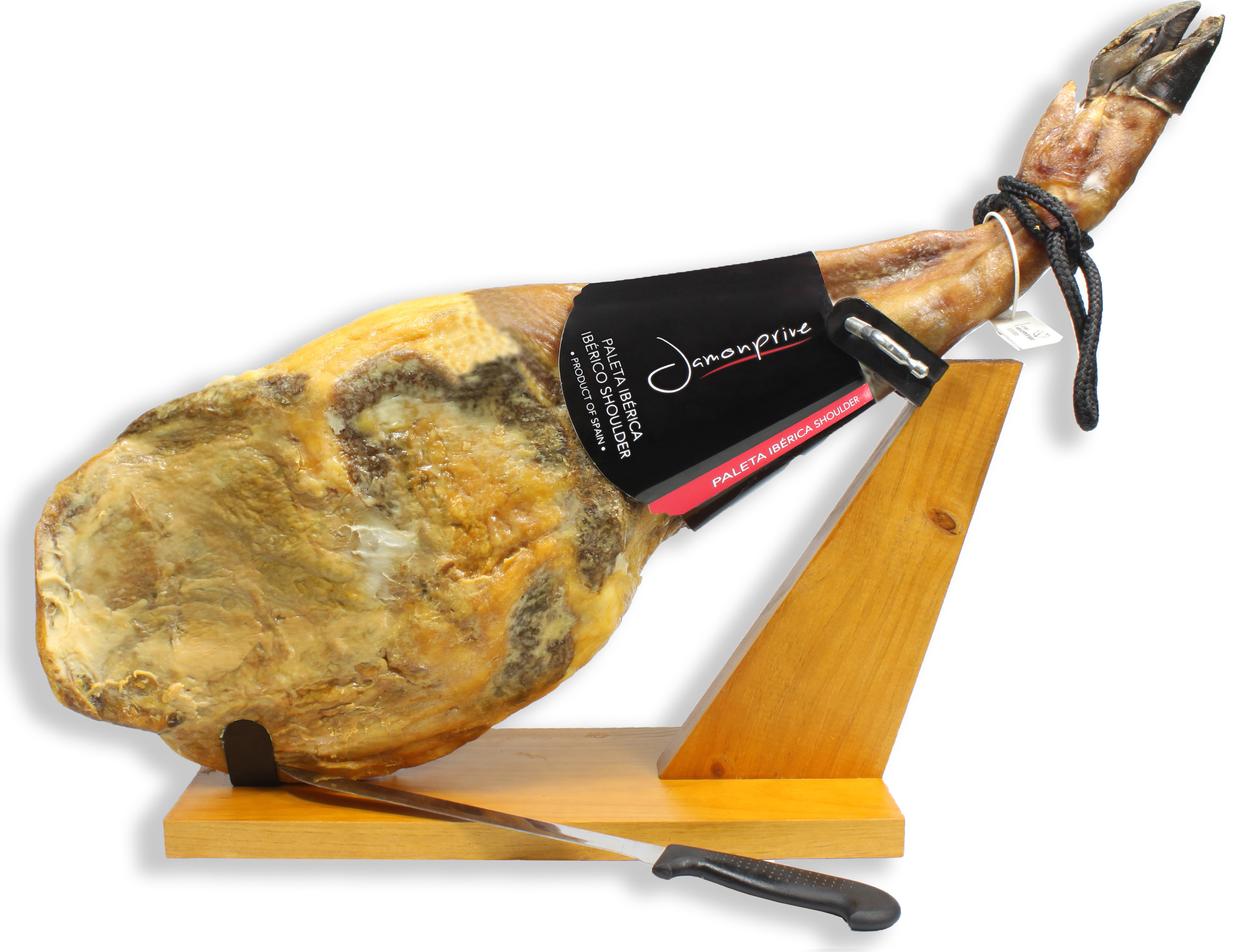 Iberico Ham (shoulder) Grass-fed Bone in from Spain 10.6 lb | Jamon ...