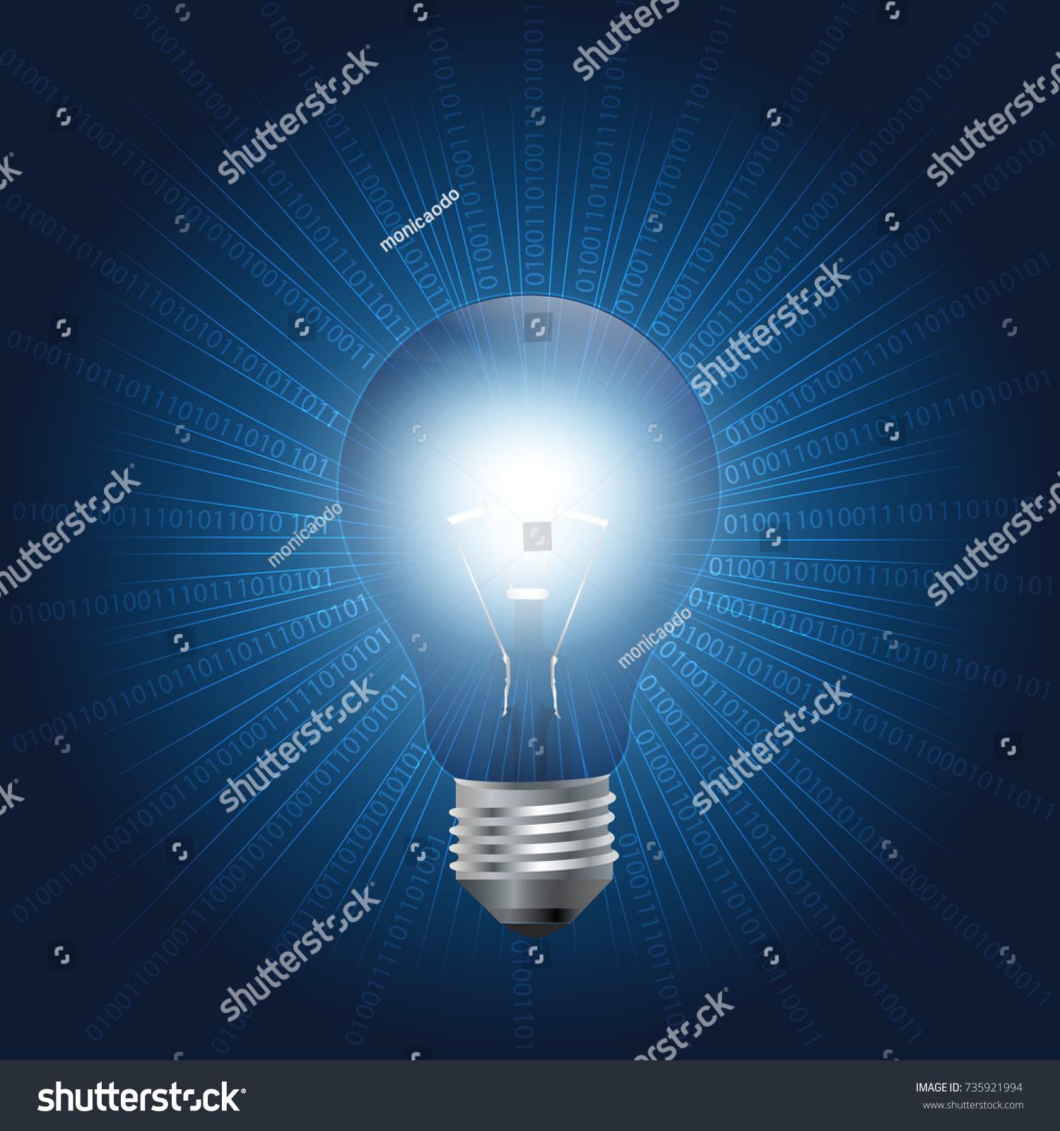 Lifi Light Fidelity Technology Uses Light Stock Photo (Photo, Vector ...