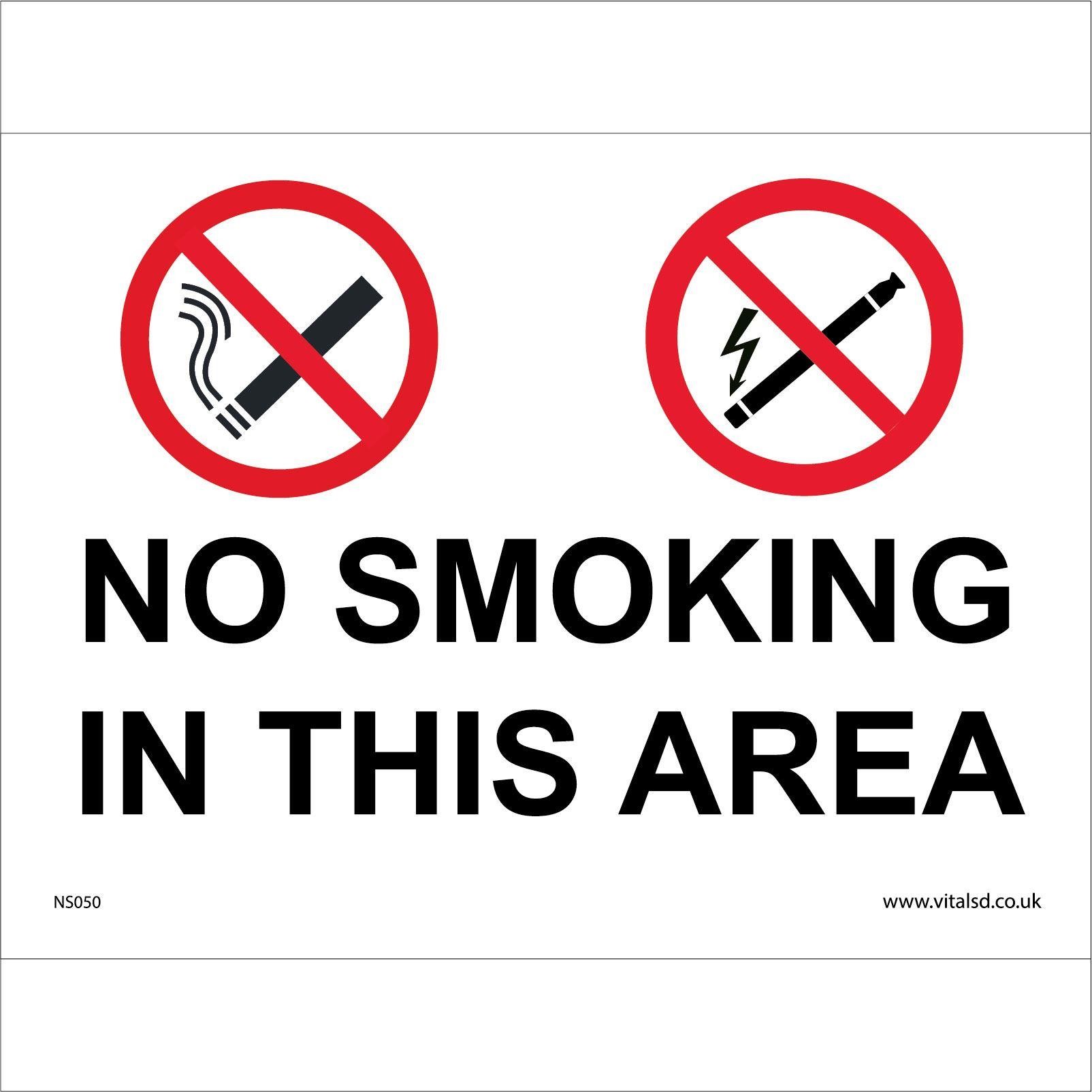 No Smoking Sign