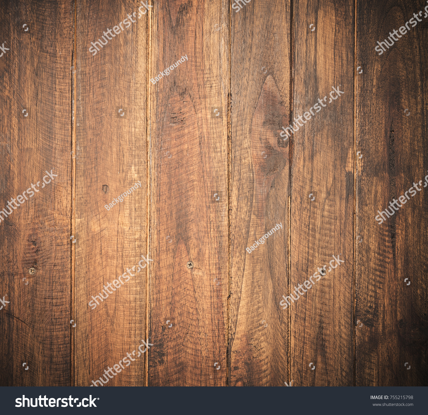 Old Grunge Dark Textured Wooden Backgroundthe Stock Photo 755215798 ...