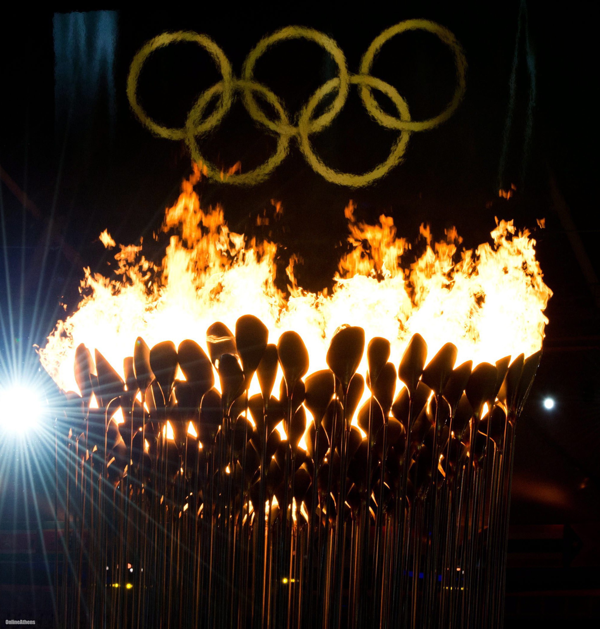 Olympic flame photo