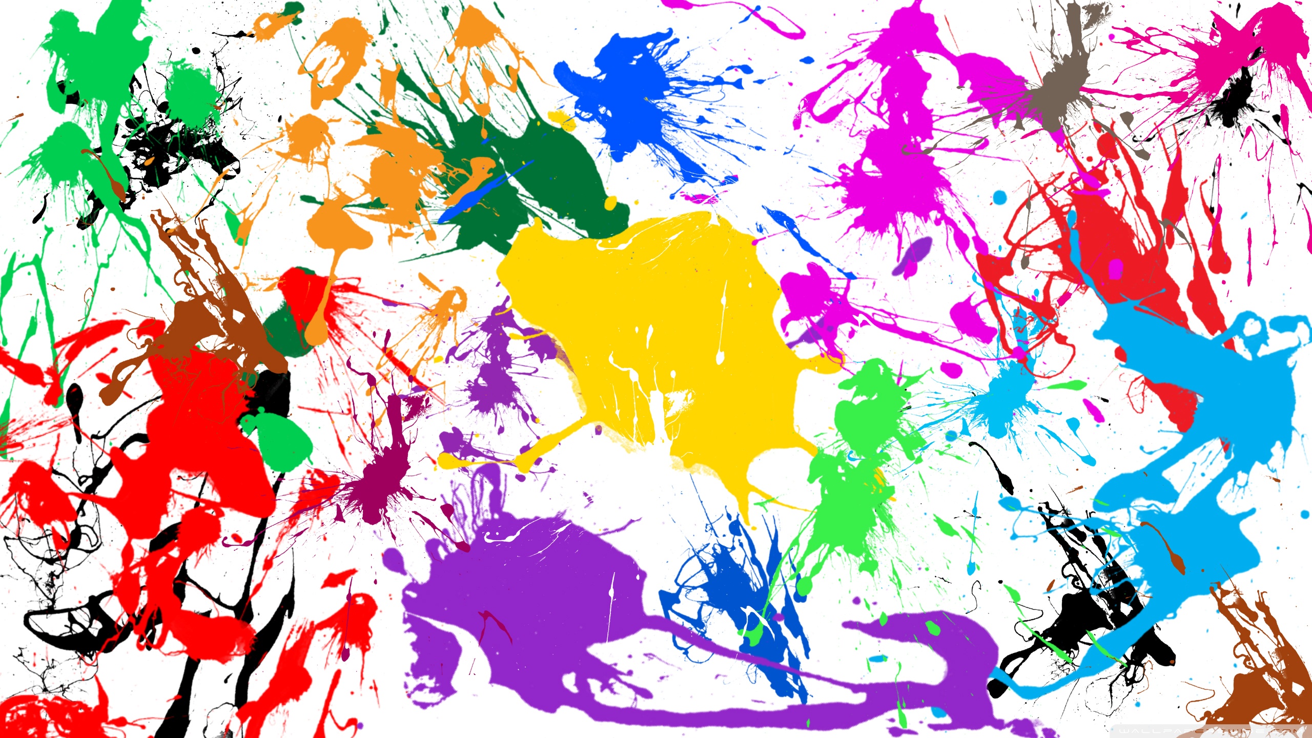 Paint Splatter ❤ 4K HD Desktop Wallpaper for • Wide & Ultra ...