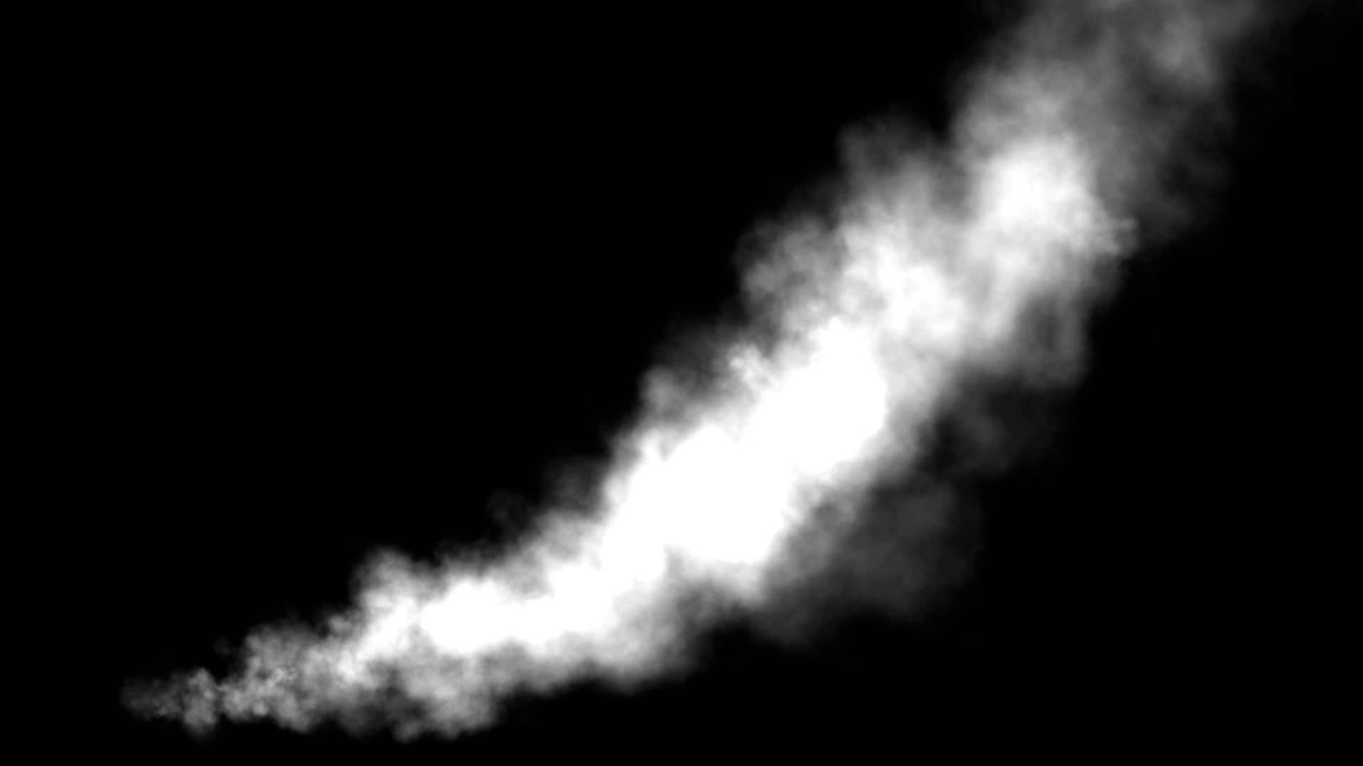 Smoke on black photo