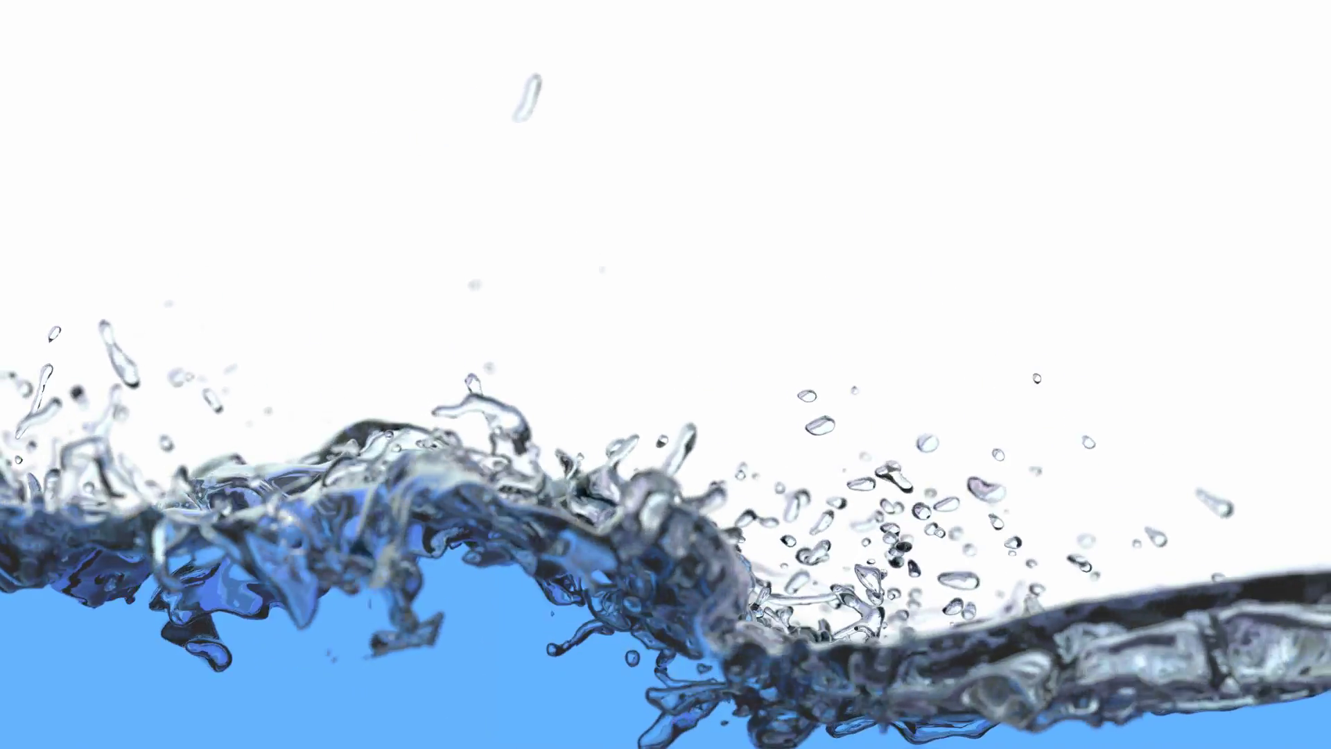 Splash of water photo