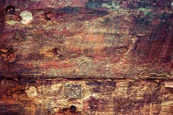 Colorful Grunge Wood Texture