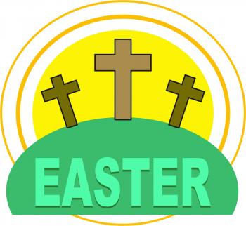 Easter Cross Clipart