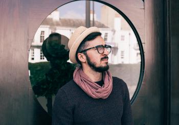 Man Wearing Brown Fedora Hat Photo