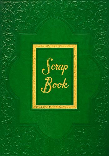 Vintage Scrapbook Cover - Green