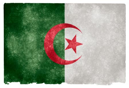 Algeria Grunge Flag