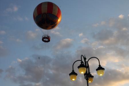 Balloon in the sky