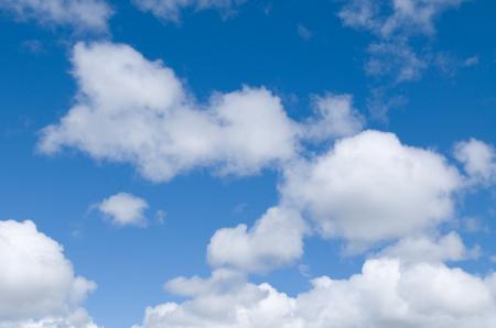 Blue cloudy sky