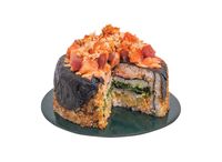 Spicy Sushi Cake