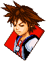 Sora's talk sprite in Kingdom Hearts Chain of Memories.