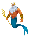 King Triton in Kingdom Hearts.