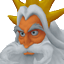 King Triton's journal portrait in Kingdom Hearts.