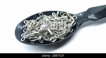 A picture of cloth hooks Stock Photo