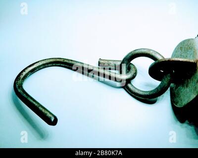 A picture of cloth hooks Stock Photo