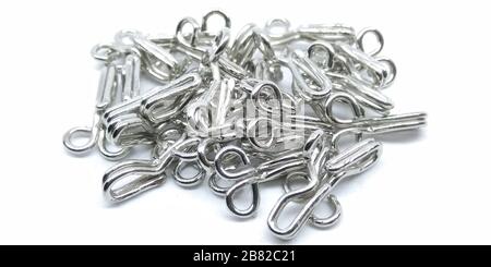 A picture of cloth hooks Stock Photo