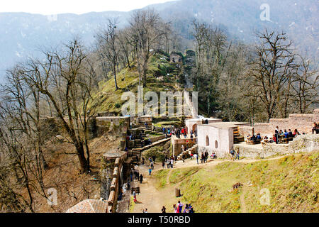 Rudkhan Castle Stock Photo