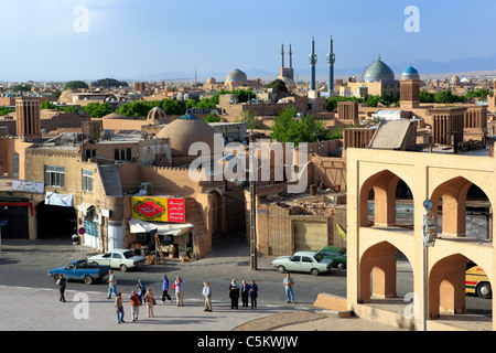 Old city, Yazd, Iran Stock Photo