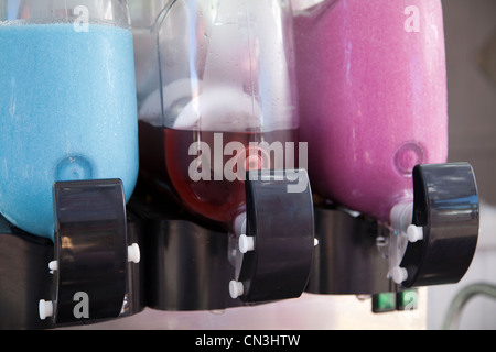 Iced Drinks Dispenser Stock Photo