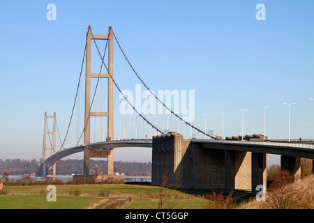 The Humber Bridge Stock Photo