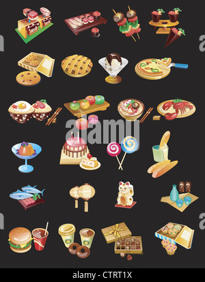 International food set Stock Photo