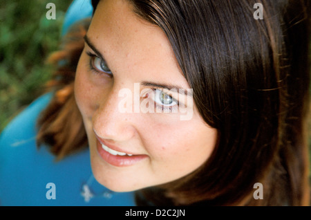 21 Year Old Woman Portrait. Stock Photo