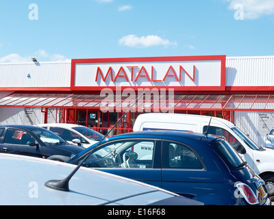 Matalan shop sign UK Stock Photo