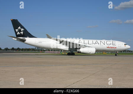 AVIANCA STAR ALLIANCE A330 Stock Photo