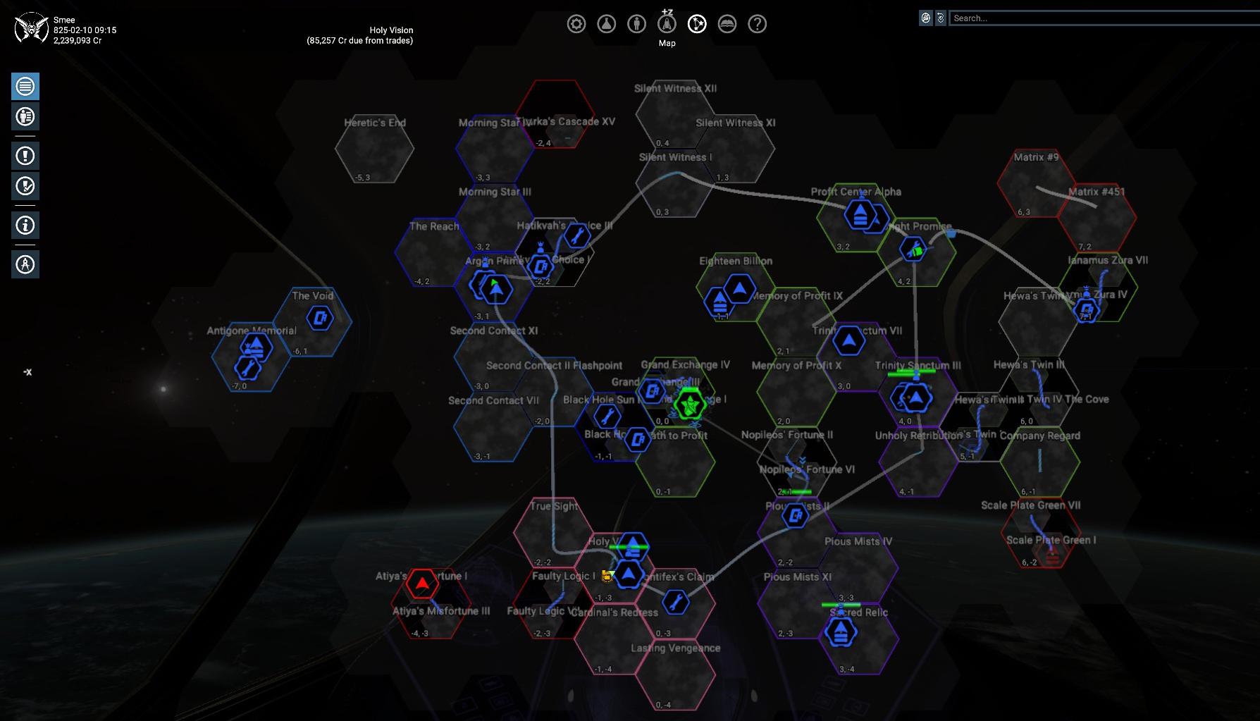 X4 Foundations Universe Map