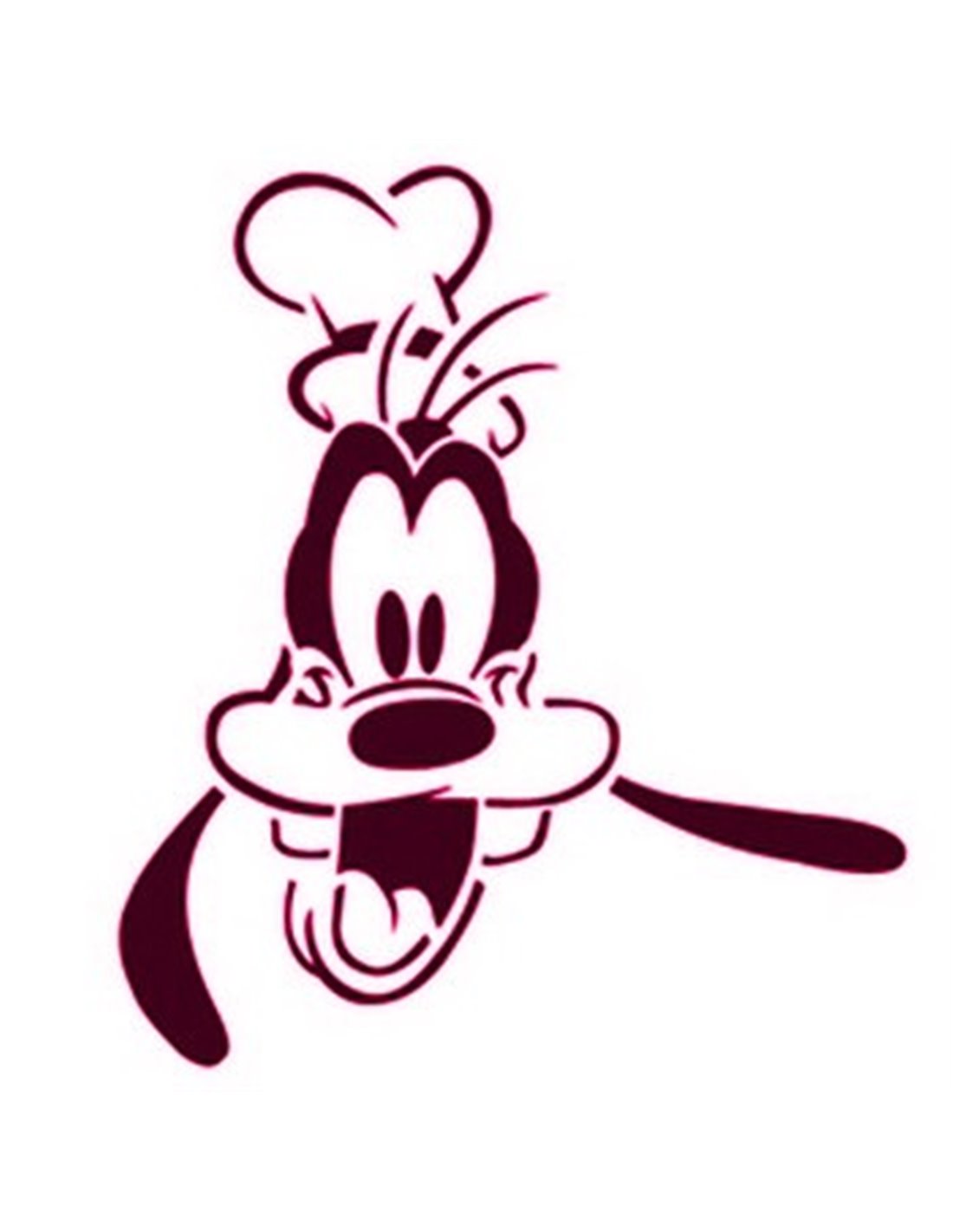 PLANTILLA GOOFY