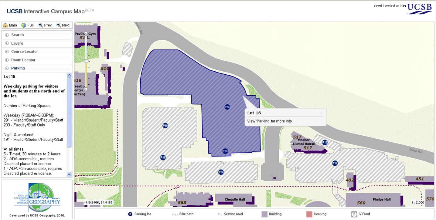 The UCSB Interactive Campus Map | UC Geography