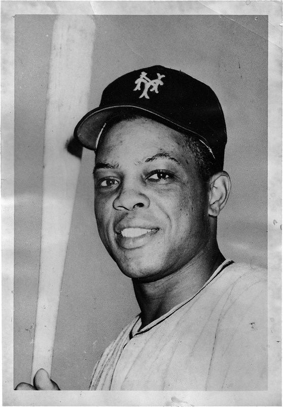 Willie Mays - WILLIE MAYS (B. 1931)<br>Say Hey Kid, 1950s