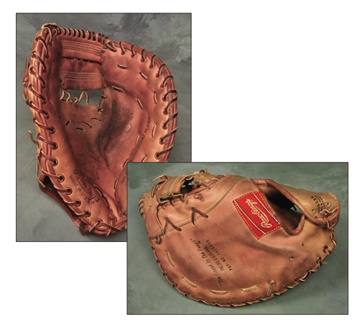 Willie Mays - Willie Mays Game Worn Glove