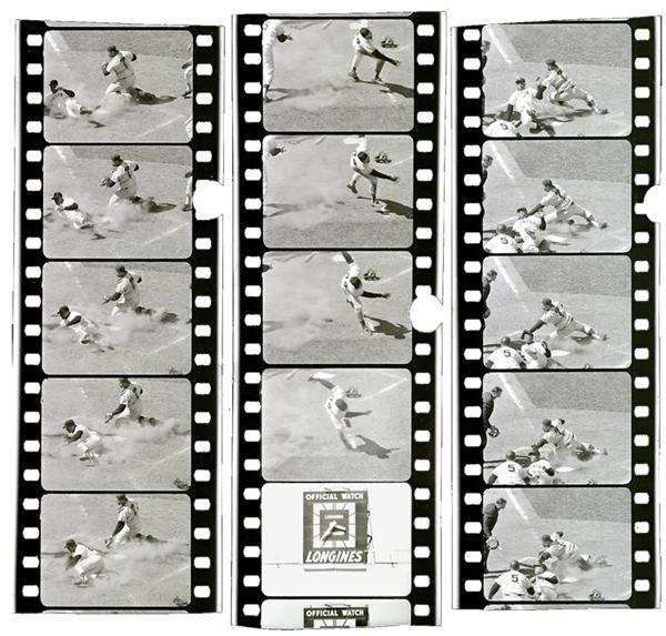 Willie Mays - Willie Mays Best Running Exhibition of the Season Original Negatives (25 negs)