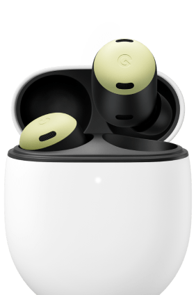 Наушники Pixel Buds помещаются в чехол.