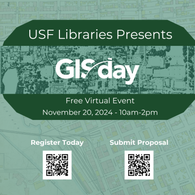 USF Libraries to Host Virtual Event Celebrating GIS Day; Presentation Submissions Open Until November 13th