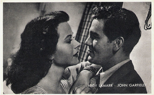 Hedy Lamarr and John Garfield in Tortilla Flat