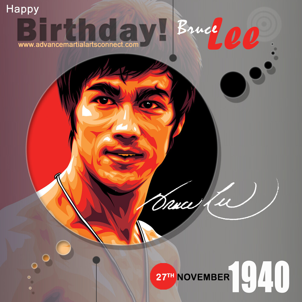 Bruce Lee Happy Birthday