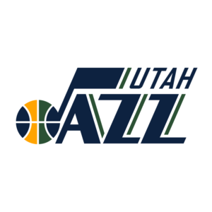 Utah Jazz logo 2016-2022 transparent PNG