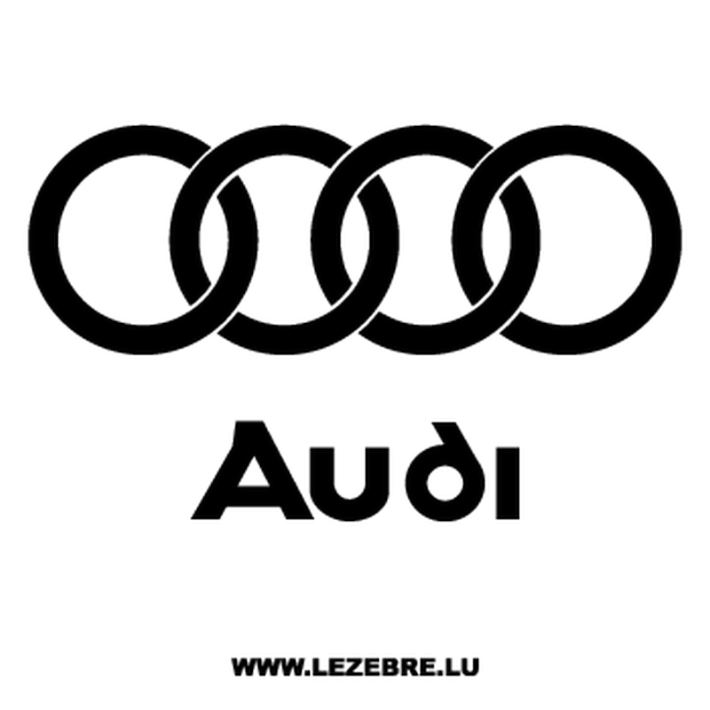 Audi Logo - Audi Logo Decal 2