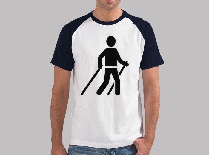 Walking Logo - Nordic Walking Logo T Shirt. Tostadora.co.uk