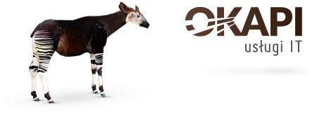 Okapi Logo - Logo and website design - IT service company