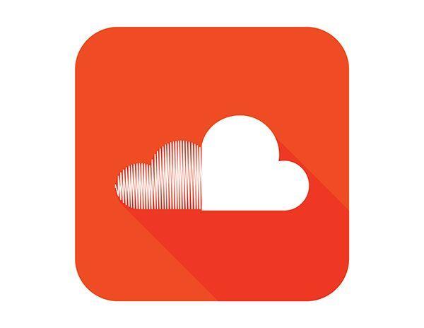 Soundlocud Logo - flat soundcloud logo design. Good Design. Logos design