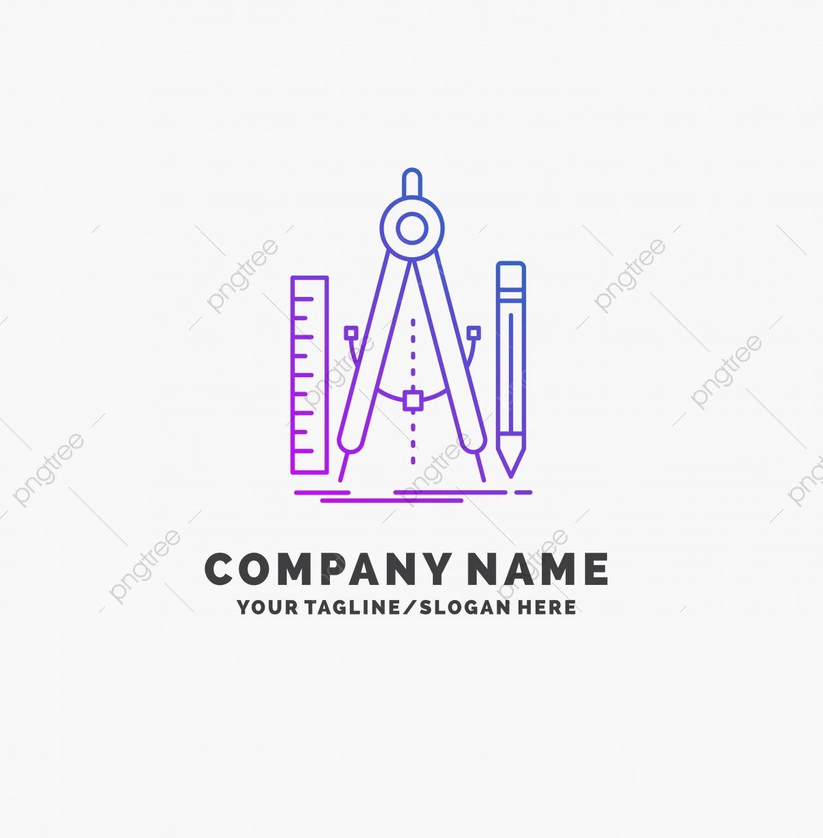 Accuracy Logo - Build,design,geometry,math,tool Purple Business Logo Templat ...