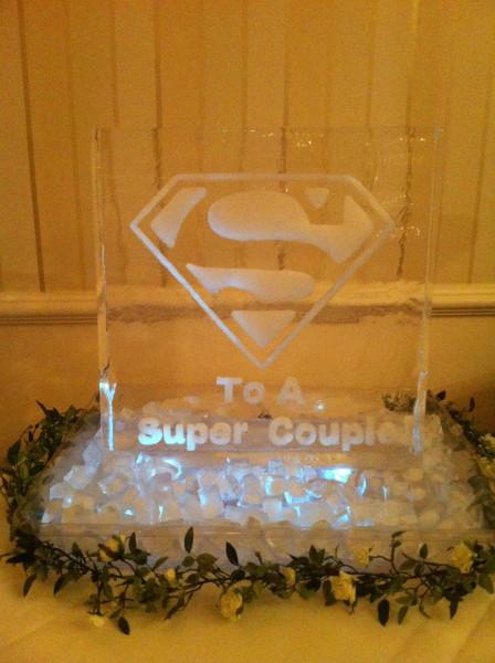 Brown Superman Logo - Superman Logo Plaque Ice Academy