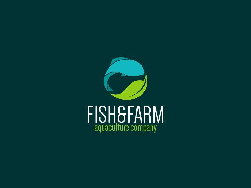 Farming Logo - Fish & Farm is a logo design for a aquaculture company. Hope you ...