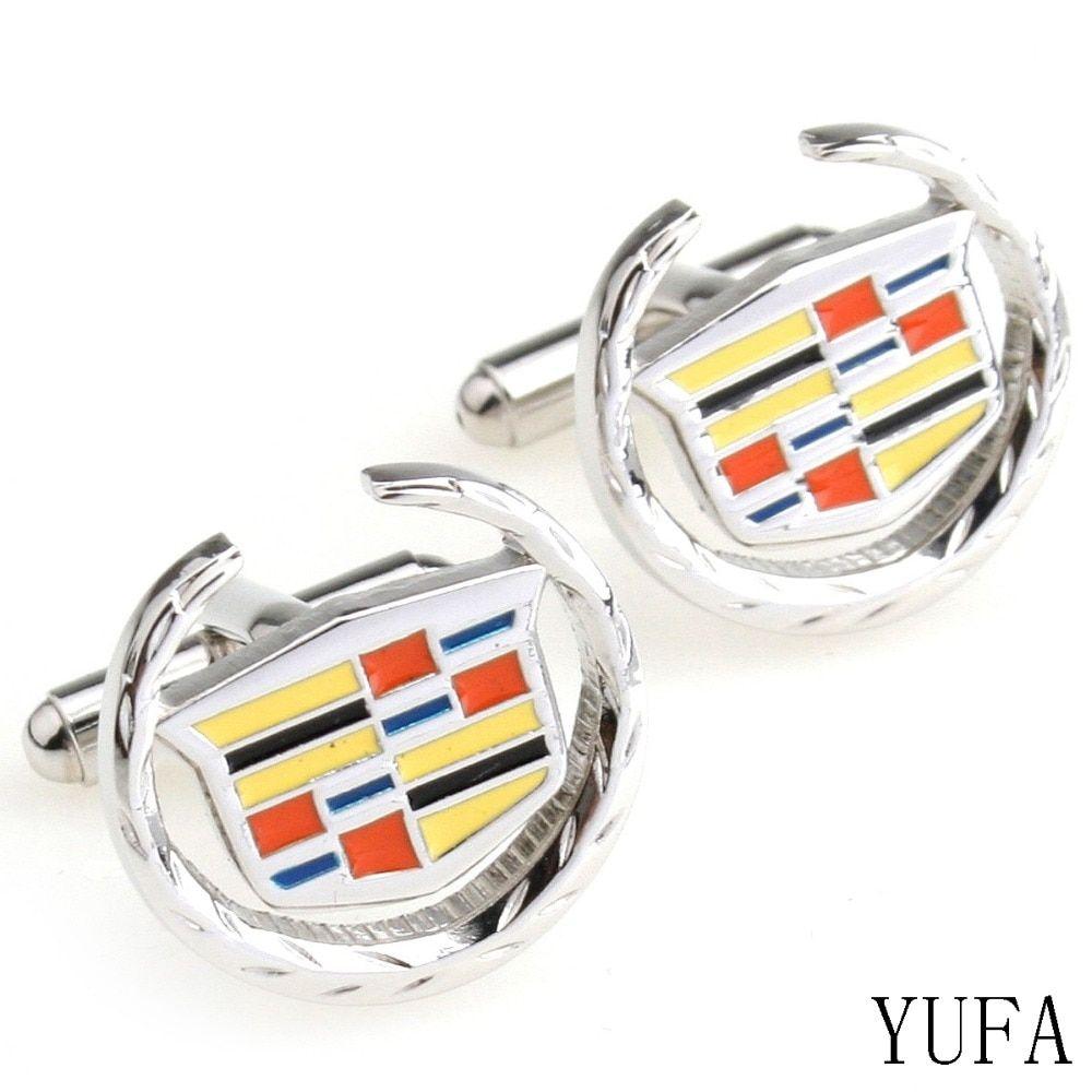 High-End Car Logo - Cadillac Car Logo cufflinks jewelry manufacturers of high end ...